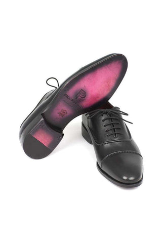 Paul Parkman 077 Men's Leather Cap-Toe Oxfords (PM6164)-AmbrogioShoes