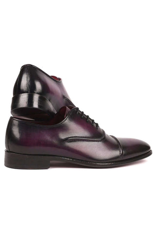 Paul Parkman 077 Men's Leather Cap-Toe Oxfords (PM6164)-AmbrogioShoes