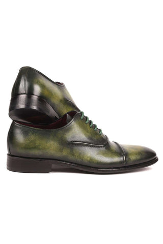 Paul Parkman 077 Men's Leather Cap-Toe Oxfords (PM6164)-AmbrogioShoes