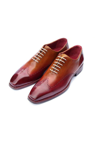 Paul Parkman 081 Calf-Skin Leather Goodyear Welted Oxfords (PM6364)-AmbrogioShoes
