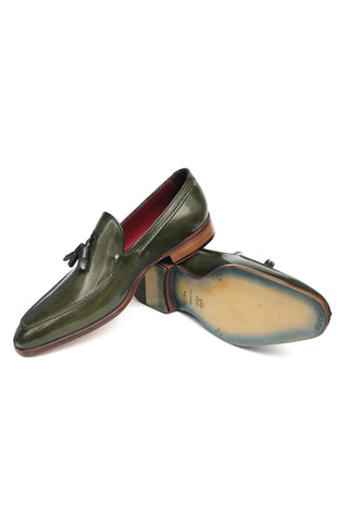 Paul Parkman 083 Calf-Skin Leather Tassel Loafer (PM6479)-AmbrogioShoes