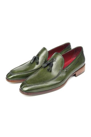 Paul Parkman 083 Calf-Skin Leather Tassel Loafer (PM6479)-AmbrogioShoes