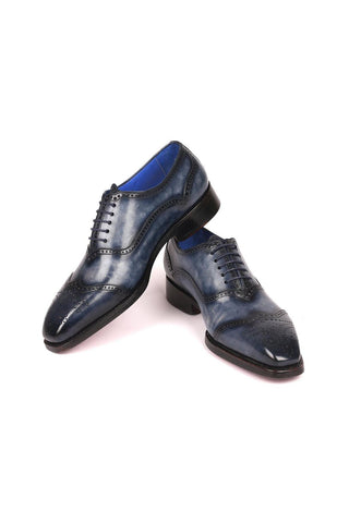 Paul Parkman 094 Reddish Brown Calf-Skin Leather Oxfords (PM6294)-AmbrogioShoes