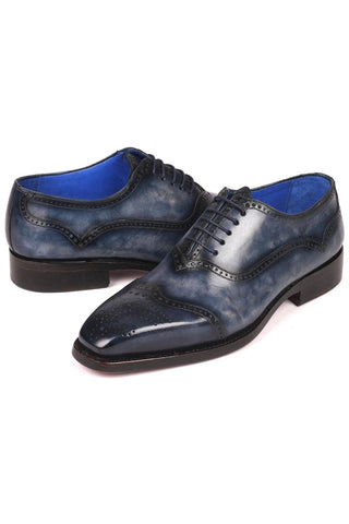 Paul Parkman 094 Reddish Brown Calf-Skin Leather Oxfords (PM6294)-AmbrogioShoes
