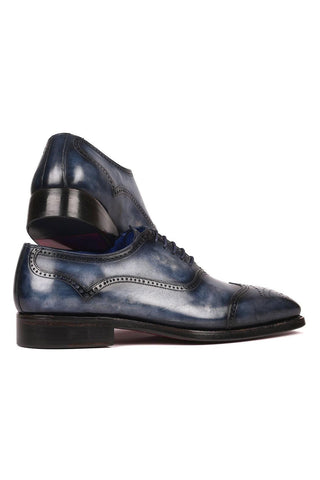 Paul Parkman 094 Reddish Brown Calf-Skin Leather Oxfords (PM6294)-AmbrogioShoes