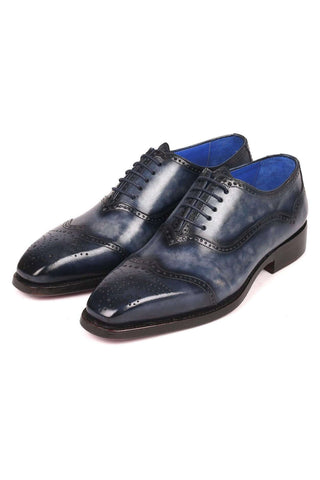 Paul Parkman 094 Reddish Brown Leather Oxfords (PM6294)-AmbrogioShoes