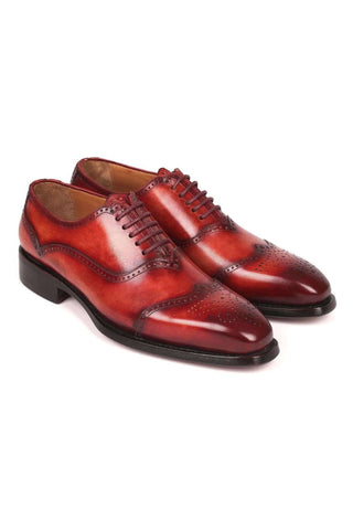 Paul Parkman 094 Reddish Brown Leather Oxfords (PM6294)