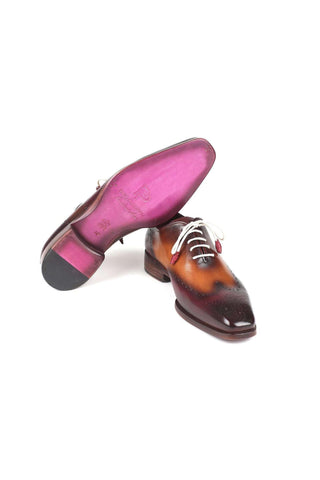 Paul Parkman 097 Calf-Skin Leather Wign-Tip Oxfords (PM5708)-AmbrogioShoes