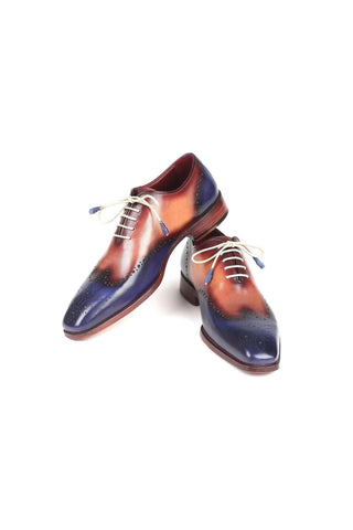 Paul Parkman 097 Calf-Skin Leather Wign-Tip Oxfords (PM5708)-AmbrogioShoes
