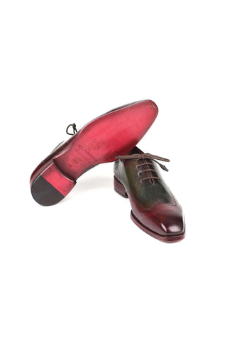 Paul Parkman 097 Leather Wign-Tip Oxfords (PM5708)-AmbrogioShoes