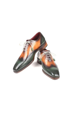 Paul Parkman 097 Leather Wign-Tip Oxfords (PM5708)-AmbrogioShoes