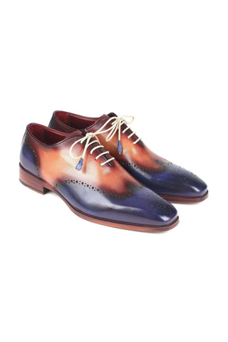 Paul Parkman 097 Leather Wign-Tip Oxfords (PM5708)-AmbrogioShoes