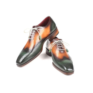 Paul Parkman 097 Men's Shoes Calf-Skin Leather Wign-Tip Oxfords (PM5708)-AmbrogioShoes