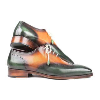 Paul Parkman 097 Men's Shoes Calf-Skin Leather Wign-Tip Oxfords (PM5708)-AmbrogioShoes