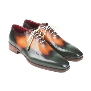 Paul Parkman 097 Men's Shoes Calf-Skin Leather Wign-Tip Oxfords (PM5708)-AmbrogioShoes