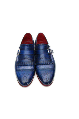 Paul Parkman 12B Leather Kiltie Single Monk Strap (PM6442)