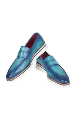Paul Parkman 183 Calf-Skin Leather Casual Loafers (PM6474)-AmbrogioShoes