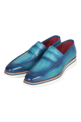Paul Parkman 183 Calf-Skin Leather Casual Loafers (PM6474)-AmbrogioShoes