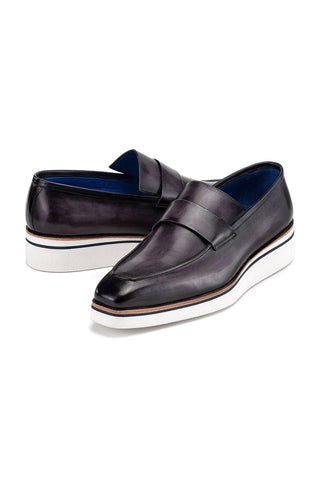 Paul Parkman 183 Calf-Skin Leather Casual Loafers (PM6474)-AmbrogioShoes
