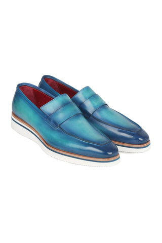 Paul Parkman 183 Calf-Skin Leather Casual Loafers (PM6474)-AmbrogioShoes