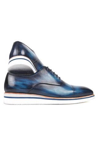 Paul Parkman 185 Calf-Skin Leather Cap-Toe Oxfords (PM6120)-AmbrogioShoes