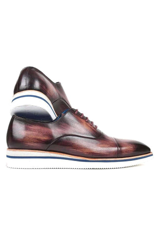 Paul Parkman 185 Leather Cap-Toe Oxfords (PM6120)-AmbrogioShoes