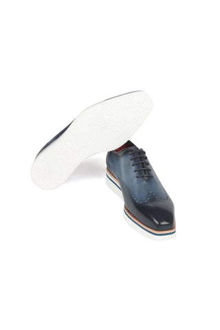 Paul Parkman 187 Leather Smart Casual Oxfords (PM6315)-AmbrogioShoes