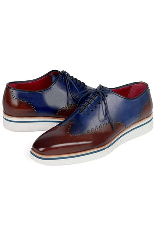 Paul Parkman 187 Leather Smart Casual Oxfords (PM6315)-AmbrogioShoes