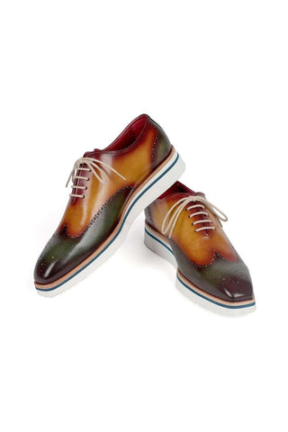 Paul Parkman 188 Leather Smart Casual Oxfords (PM6317)-AmbrogioShoes