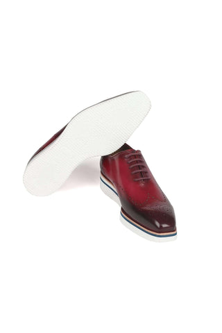 Paul Parkman 188 Leather Smart Casual Oxfords (PM6317)-AmbrogioShoes