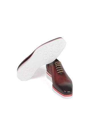 Paul Parkman 191 Calf-Skin Leather Smart Casual Wholecut Oxfords (PM6393)-AmbrogioShoes