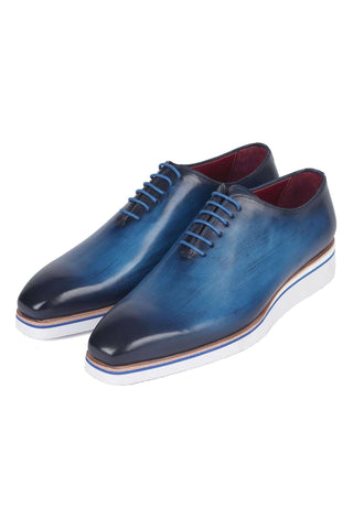 Paul Parkman 191 Leather Smart Casual Wholecut Oxfords (PM6393)-AmbrogioShoes