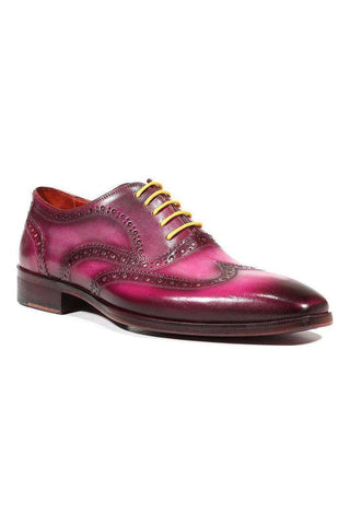 Paul Parkman 228 Calf-Skin Leather Wing-Tip Oxfords (PM6376)-AmbrogioShoes