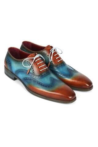 Paul Parkman 228 Leather Wing-Tip Oxfords (PM6376)-AmbrogioShoes