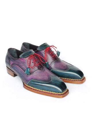 Paul Parkman 267BP78 Leather Norwegian Welted Wingtip Oxford (PM6470)