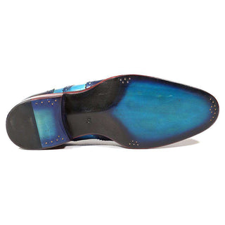 Paul Parkman 27 Men's Shoes Welted Calf-Skin Leather Wing-Tip Oxfords (PM3002)-AmbrogioShoes