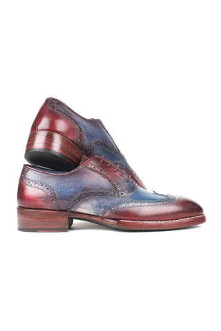 Paul Parkman 27 Welted Calf-Skin Leather Wing-Tip Oxfords (PM3002)-AmbrogioShoes