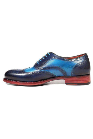 Paul Parkman 27 Welted Leather Wing-Tip Oxfords (PM3002)-AmbrogioShoes