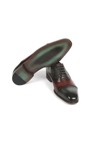 Paul Parkman 314 Calf-Skin Leather Cap-Toe Oxfords (PM6349)-AmbrogioShoes