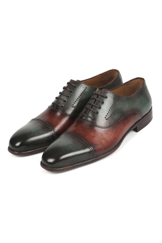 Paul Parkman 314 Calf-Skin Leather Cap-Toe Oxfords (PM6349)-AmbrogioShoes