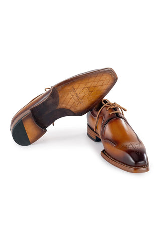 Paul Parkman 326 Welted Calf-Skin Leather Derby (PM6438)-AmbrogioShoes