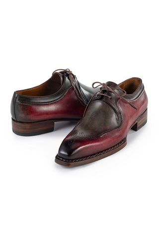 Paul Parkman 326 Welted Calf-Skin Leather Derby (PM6438)-AmbrogioShoes