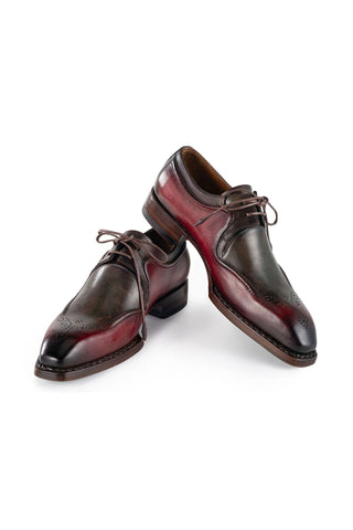 Paul Parkman 326 Welted Calf-Skin Leather Derby (PM6438)-AmbrogioShoes
