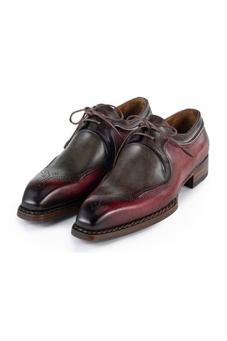 Paul Parkman 326 Welted Calf-Skin Leather Derby (PM6438)-AmbrogioShoes