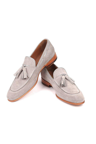 Paul Parkman 32FG Suede Tassels Loafers (PM6211)-AmbrogioShoes