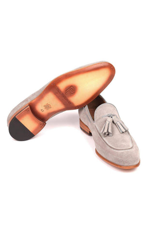 Paul Parkman 32FG Suede Tassels Loafers (PM6211)-AmbrogioShoes