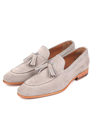 Paul Parkman 32FG Suede Tassels Loafers (PM6211)-AmbrogioShoes