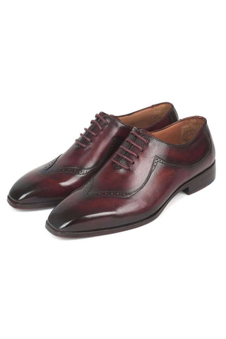 Paul Parkman 35BRD25 Dark Bordeaux Leather Oxfords (PM6276)