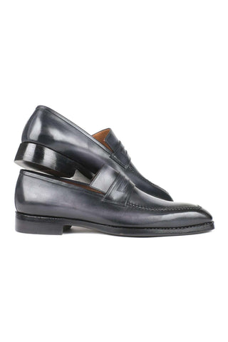 Paul Parkman 37LF Goodyear Welted Calf-Skin Leather Penny Loafers (PM5711)-AmbrogioShoes