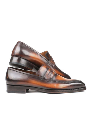 Paul Parkman 37LF Goodyear Welted Calf-Skin Leather Penny Loafers (PM5711)-AmbrogioShoes